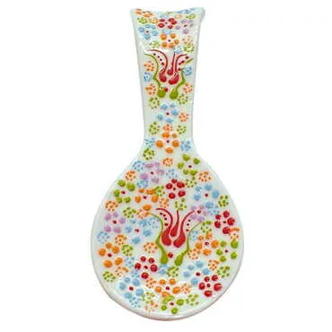 Turkish Ceramic Spoon Rest - 8