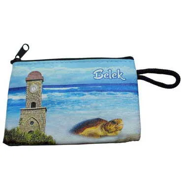 Belek Themed Turkish Woven Wallet 113x80x8 mm - 3