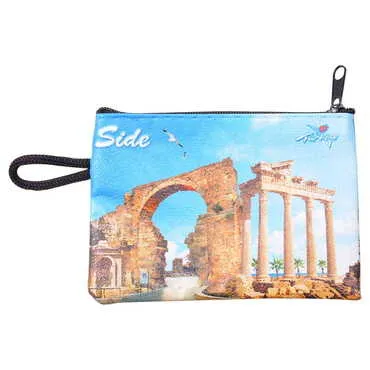 Side Themed Turkish Woven Wallet 113x80x8 mm - 3