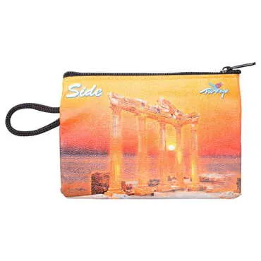 Side Themed Turkish Woven Wallet 113x80x8 mm - 5