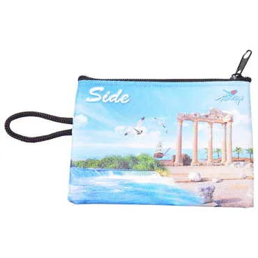 Side Themed Turkish Woven Wallet 113x80x8 mm - 6