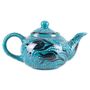Turkish Ceramic Tea Pot Big Size - 3