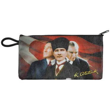 Toptan Atatürk Temalı Myros Cüzdan 183x97x8 mm - 4