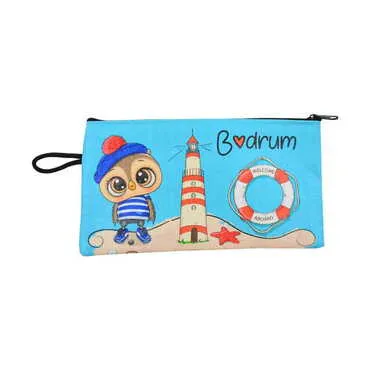 Bodrum Themed Turkish Woven Wallet 183x97x8 mm - 4