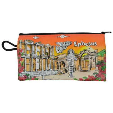 Toptan Efes Temalı Myros Cüzdan 183x97x8 mm - 9