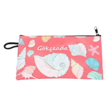 Gokceada Themed Turkish Woven Wallet 183x97x8 mm - 9