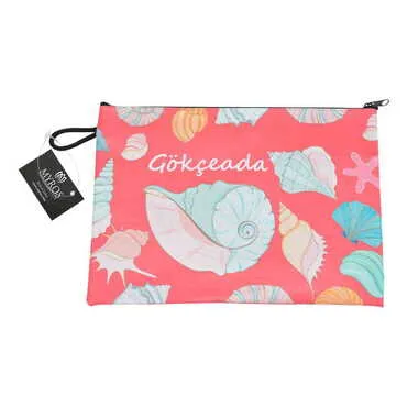 Gokceada Themed Turkish Woven Wallet 215x155x8 mm - 4