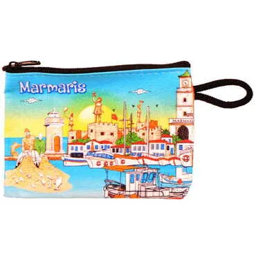 Toptan Marmaris Temalı Myros Cüzdan 215x155x8 mm - 5