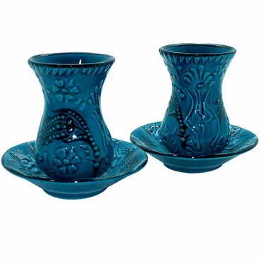 Toptan Turkuaz 2 Li̇ Çay Seti̇ - 3
