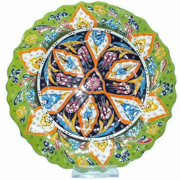 Toptan 25 Cm Tabak Kazima Kabartma - 7