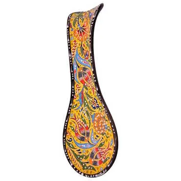 Turkish Ceramic Special Relief Spoon Rest - 8