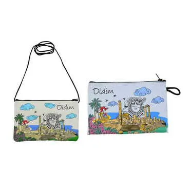 Didim Themed Turkish Woven Region Purse 210x590x140 mm - 2