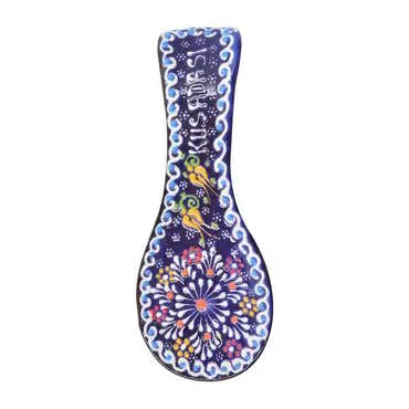 Kusadasi Themed Turkish Ceramic Relief Serie B Spoon Rest - 4