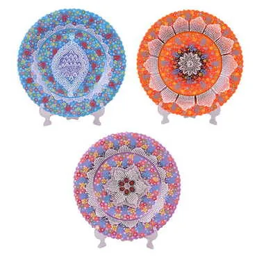 Toptan 43 Cm İnci̇-dantel Tabak  - 2