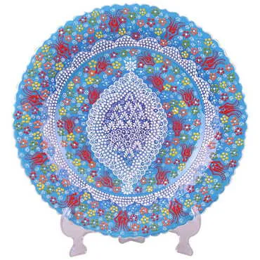 Toptan 43 Cm İnci̇-dantel Tabak  - 3