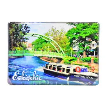 Toptan Eskişehir Temalı Myros Dikdörtgen Magnet 80x55 mm - 4