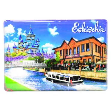 Toptan Eskişehir Temalı Myros Dikdörtgen Magnet 80x55 mm - 5