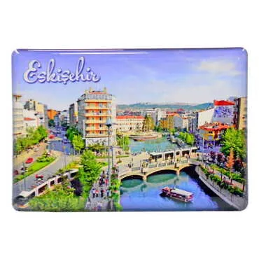 Toptan Eskişehir Temalı Myros Dikdörtgen Magnet 80x55 mm - 7