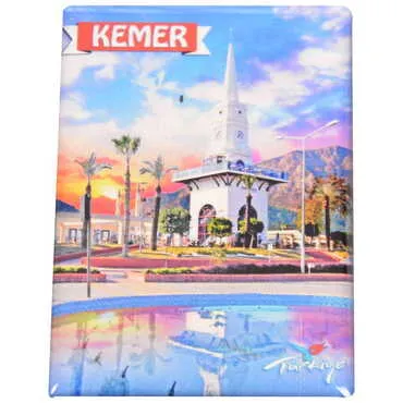 Toptan Kemer Temalı Myros Dikdörtgen Magnet 80x55 mm - 15