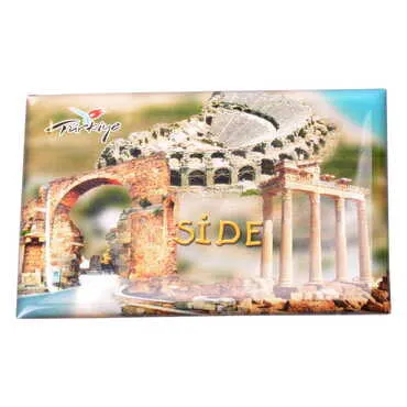 Toptan Side Temalı Myros Dikdörtgen Magnet 80x55 mm - 4