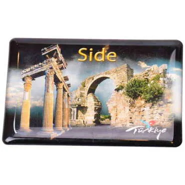 Toptan Side Temalı Myros Dikdörtgen Magnet 80x55 mm - 5