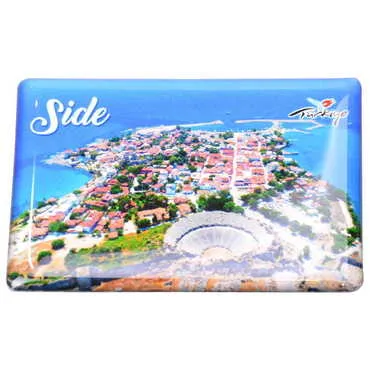 Toptan Side Temalı Myros Dikdörtgen Magnet 80x55 mm - 6