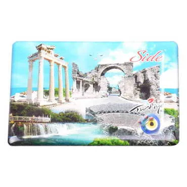 Toptan Side Temalı Myros Dikdörtgen Magnet 80x55 mm - 11