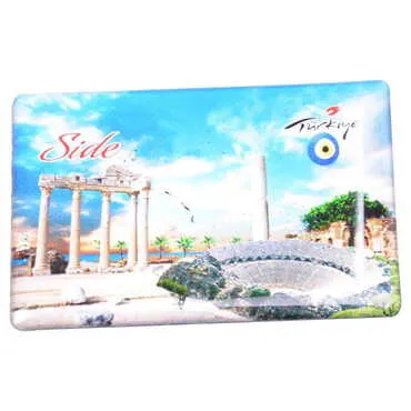 Toptan Side Temalı Myros Dikdörtgen Magnet 80x55 mm - 12