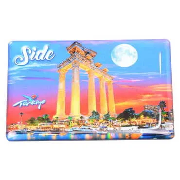 Toptan Side Temalı Myros Dikdörtgen Magnet 80x55 mm - 16