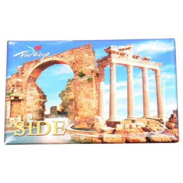 Toptan Side Temalı Myros Dikdörtgen Magnet 80x55 mm - 17
