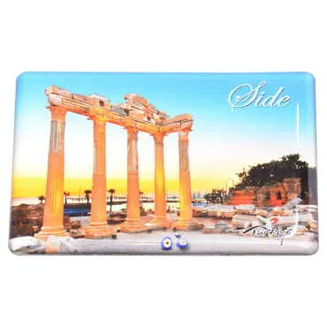 Toptan Side Temalı Myros Dikdörtgen Magnet 80x55 mm - 21