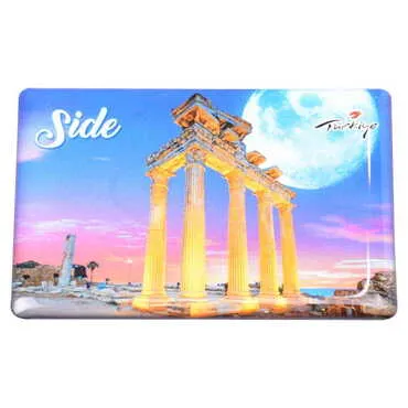 Toptan Side Temalı Myros Dikdörtgen Magnet 80x55 mm - 23