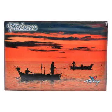 Toptan Trabzon Temalı Myros D.dörtgen Magnet 80*55 - 4