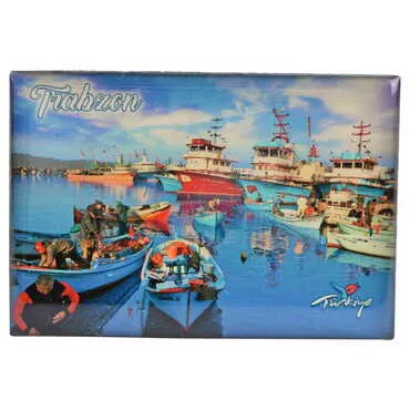 Toptan Trabzon Temalı Myros D.dörtgen Magnet 80*55 - 5