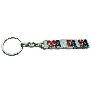 Antalya Themed Metal Customised Enamel Keychain - 3