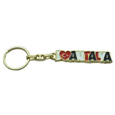 Antalya Themed Metal Customised Enamel Keychain - 5