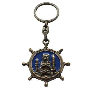 Antalya Themed Metal Customised Enamel Keychain - 9