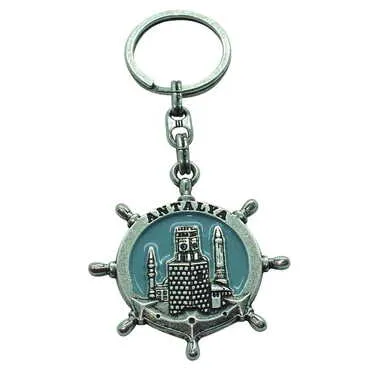 Antalya Themed Metal Customised Enamel Keychain - 10
