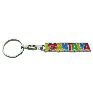 Antalya Themed Metal Customised Enamel Keychain - 28