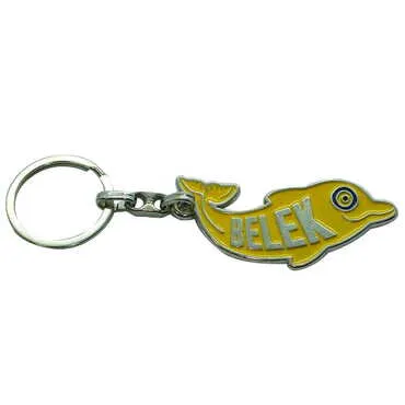 Belek Themed Metal Customised Enamel Keychain - 5