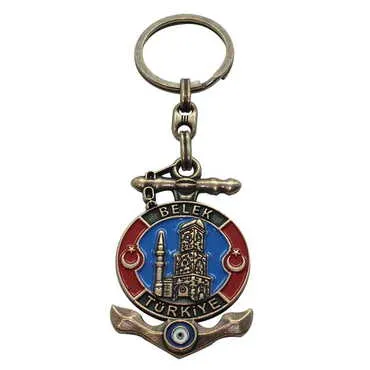Belek Themed Metal Customised Enamel Keychain - 13