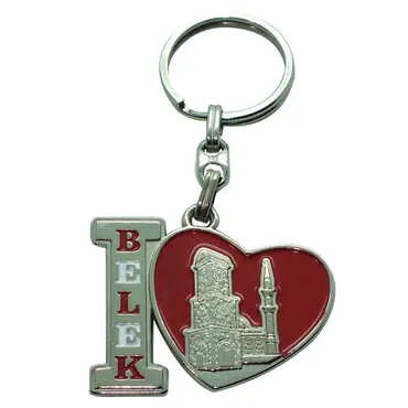 Belek Themed Metal Customised Enamel Keychain - 16