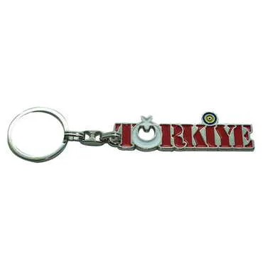 Toptan Türkiye Temalı Metal Kabartma Anahtarlik - 3