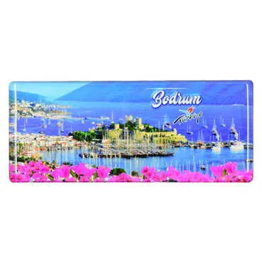 Toptan Bodrum Temalı Myros Panaromik Magnet 120x50 mm - 5