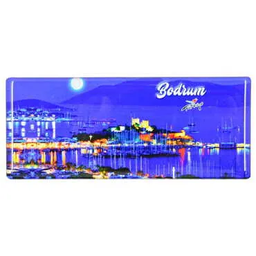 Toptan Bodrum Temalı Myros Panaromik Magnet 120x50 mm - 8