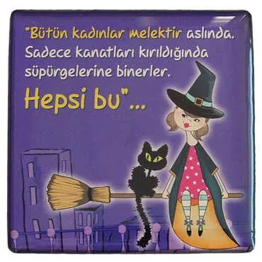 Toptan Sevgiliye Özel Myros Kare Magnet 65x65 mm - 27