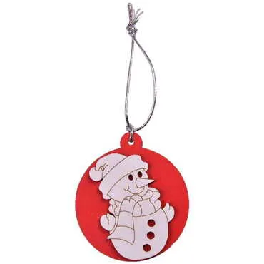 Christmas Themed Customised Wooden Christmas Tree Ornament - 7