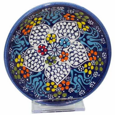 Turkish Ceramic Pearl Bowl13 cm - 11