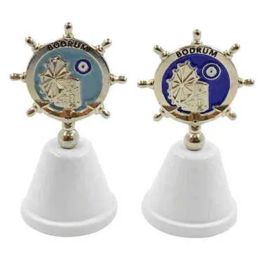 Toptan Bodrum Temalı Metal Kabartma Çan - 2