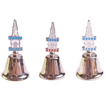 Kemer Themed Metal Enamel Hand Bell - 2
